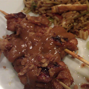 Sate sauce (peanut sauce)