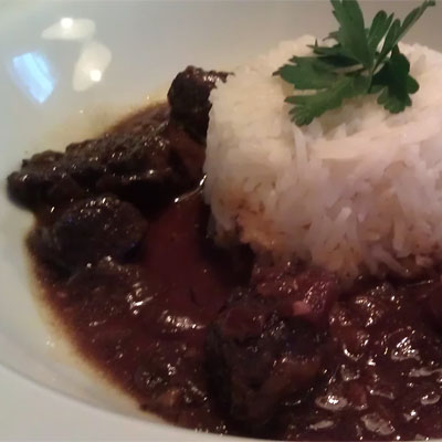 Indonesian beef stew